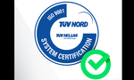 MR HealthTech certified with ISO 9001:2015 by TUV